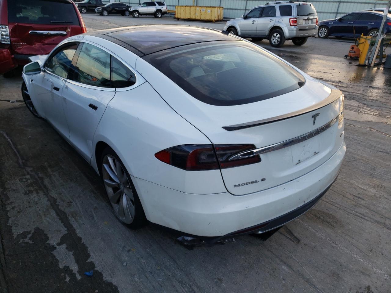 Photo 3 from auction – 2012 TESLA MODEL S with VIN 5YJSA1DP0CFS00739