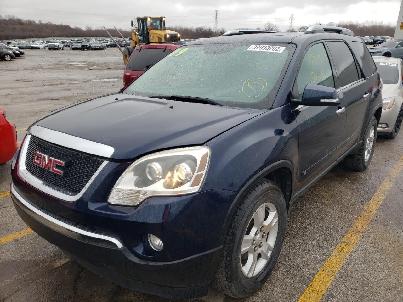 Photo 2 from auction – 2009 GMC ACADIA SLT with VIN 1GKER23D29J190949