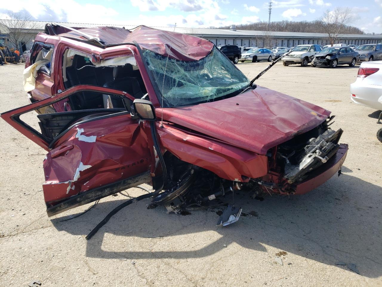 JEEP PATRIOT SP 2015 with VIN 1C4NJRBB9FD240462 - Photo from auction