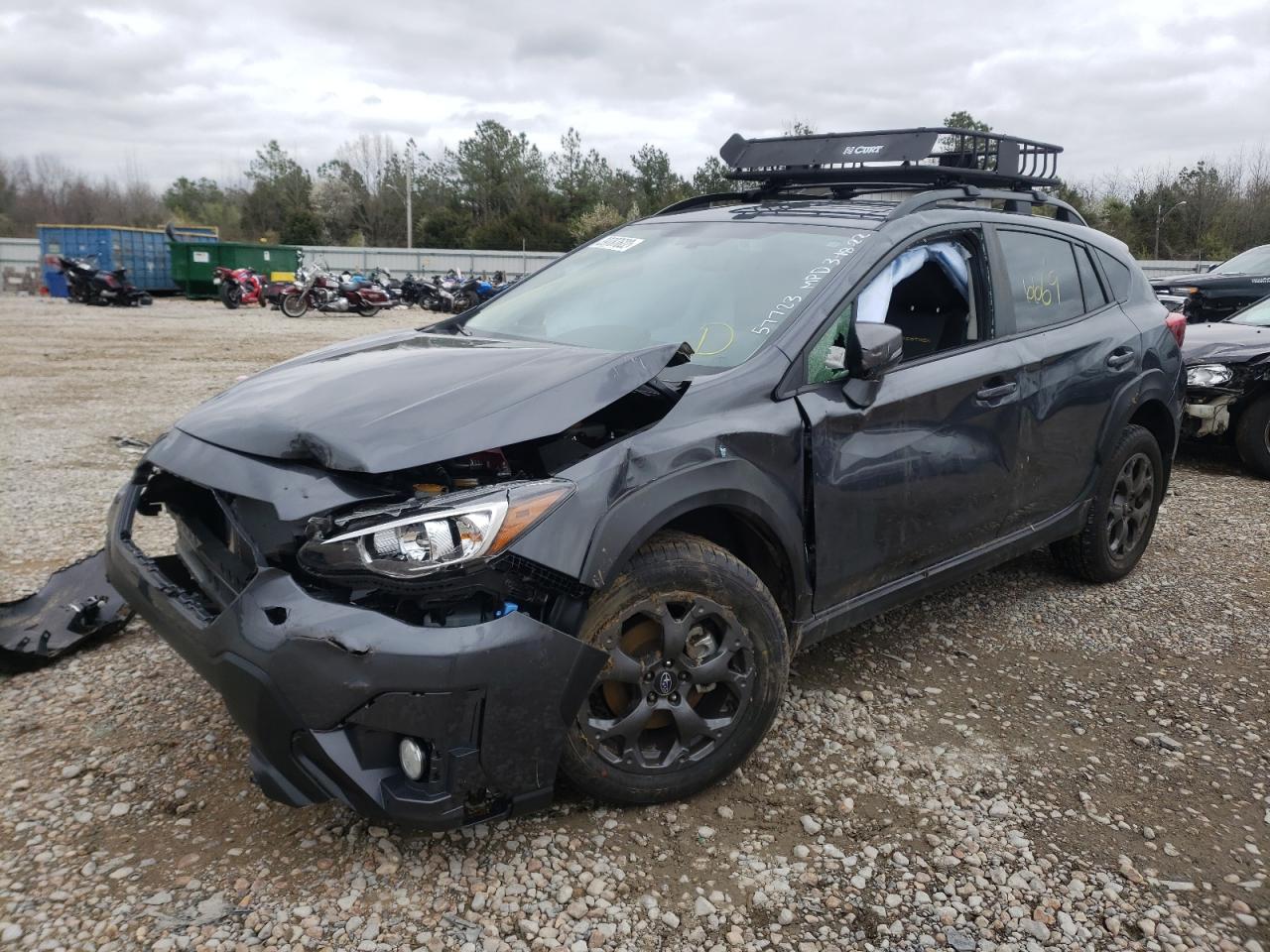 Photo 2 from auction – 2021 SUBARU CROSSTREK with VIN JF2GTHRC3MH352631