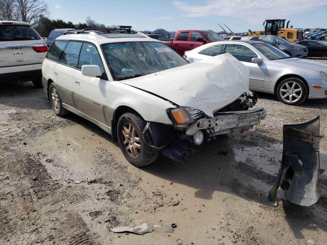 SUBARU OUTBACK 2000 with VIN 4S3BH6864Y7652443 - Photo from auction