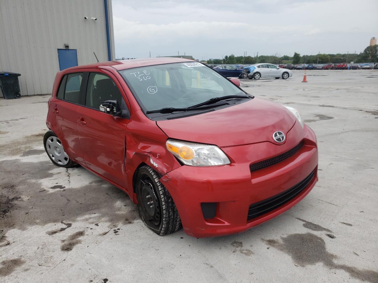 TOYOTA SCION XD 2010 with VIN JTKKU4B45AJ055696 - Photo from auction