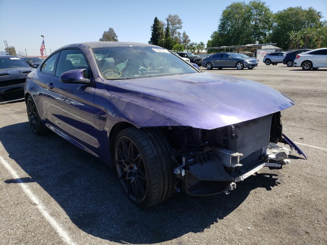 BMW M4 2020 with VIN WBS4Y9C06LFJ78760 - Photo from auction