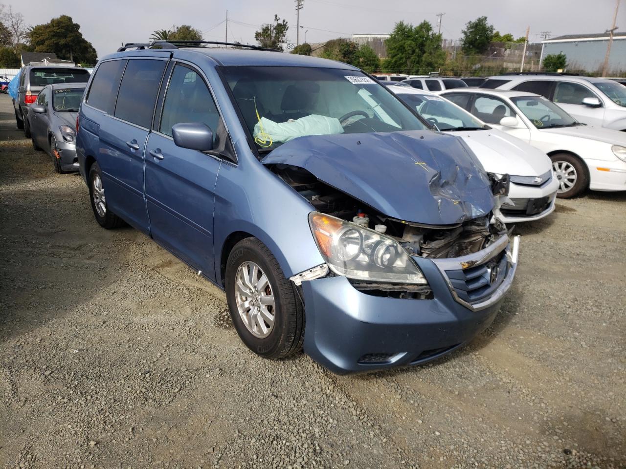 HONDA ODYSSEY EX 2010 with VIN 5FNRL3H4XAB019648 - Photo from auction
