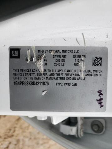 Photo 10 from auction – 2013 BUICK VERANO CON with VIN 1G4PR5SK8D4211876