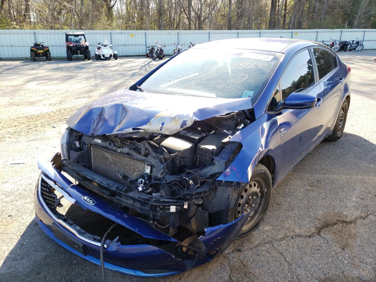 Photo 2 from auction – 2017 KIA FORTE LX with VIN 3KPFK4A77HE150553
