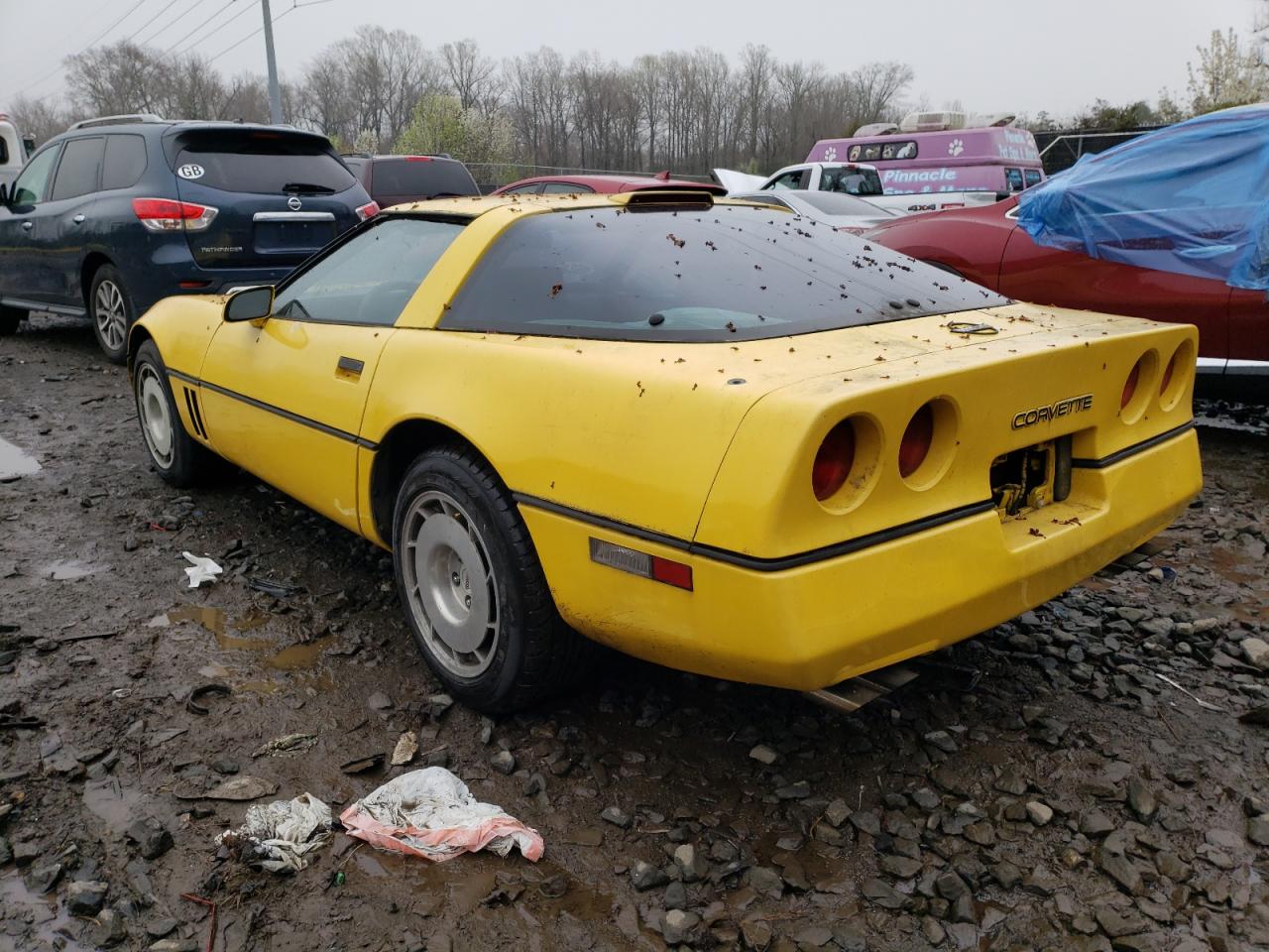 Photo 3 from auction – 1987 CHEVROLET CORVETTE with VIN 1G1YY2180H5129049
