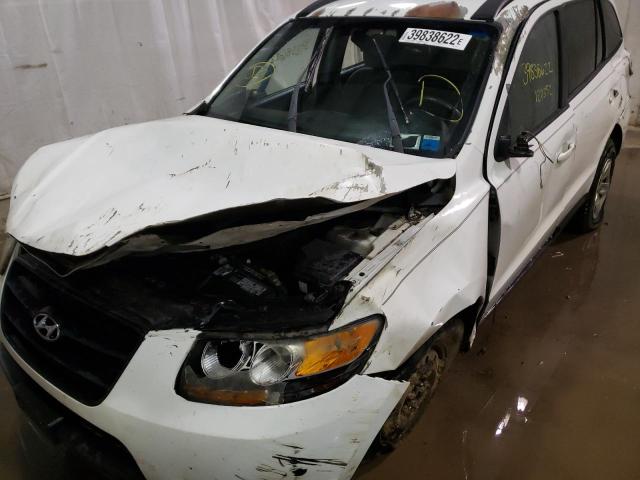 Photo 9 from auction – 2009 HYUNDAI SANTA FE G with VIN 5NMSG73D59H247667