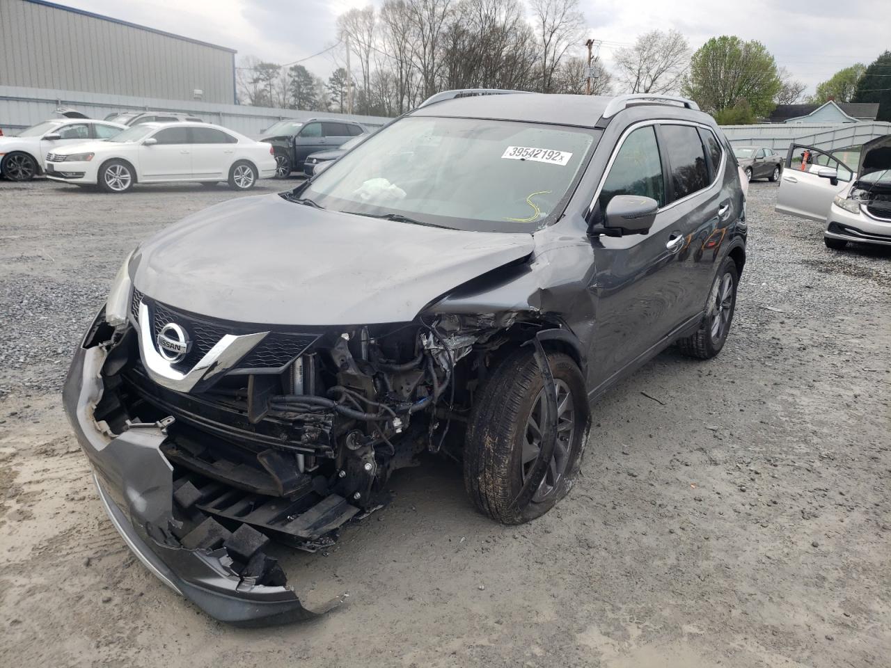 Photo 2 from auction – 2016 NISSAN ROGUE S with VIN 5N1AT2MT8GC765537