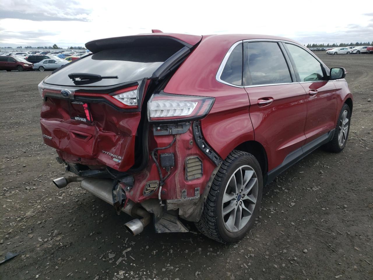 Photo 4 from auction – 2018 FORD EDGE TITAN with VIN 2FMPK4K97JBB26797