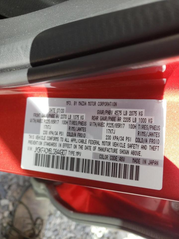 Photo 10 from auction – 2020 MAZDA CX-5 TOURI with VIN JM3KFACM6L0844907
