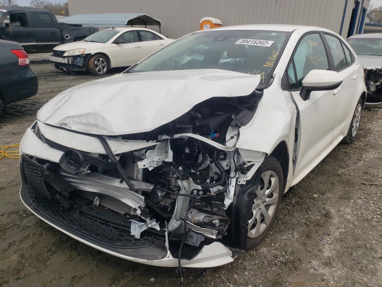Photo 2 from auction – 2021 TOYOTA COROLLA LE with VIN 5YFEPMAE5MP269996