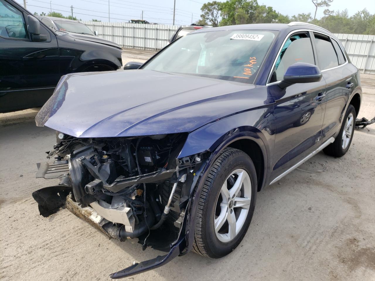 Photo 2 from auction – 2021 AUDI Q5 PREMIUM with VIN WA1AAAFY9M2132604