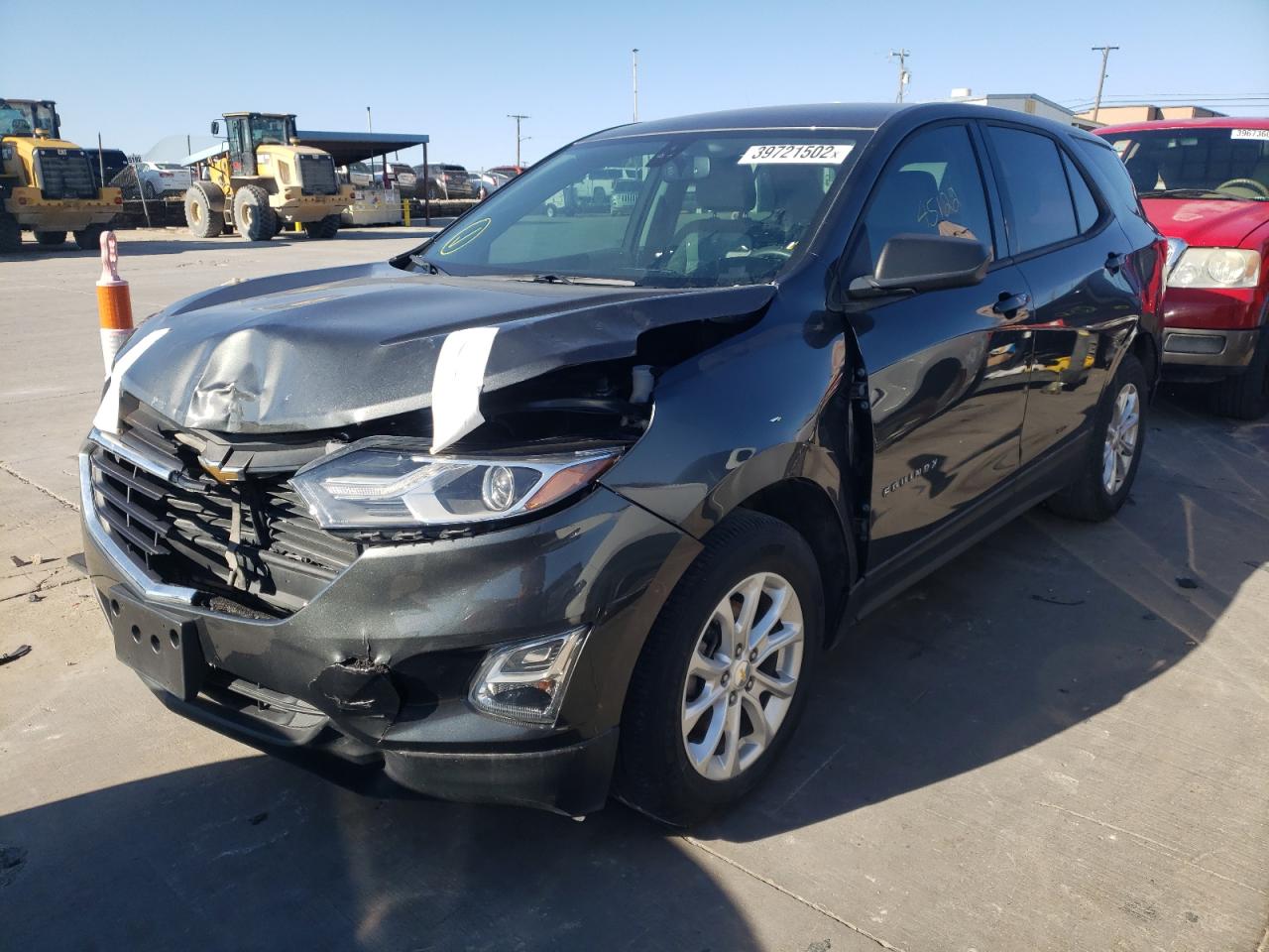 Photo 2 from auction – 2018 CHEVROLET EQUINOX LS with VIN 2GNAXHEV2J6289627