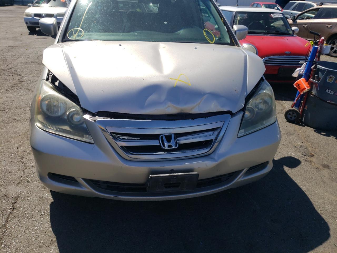 Photo 9 from auction – 2006 HONDA ODYSSEY EX with VIN 5FNRL38676B437299