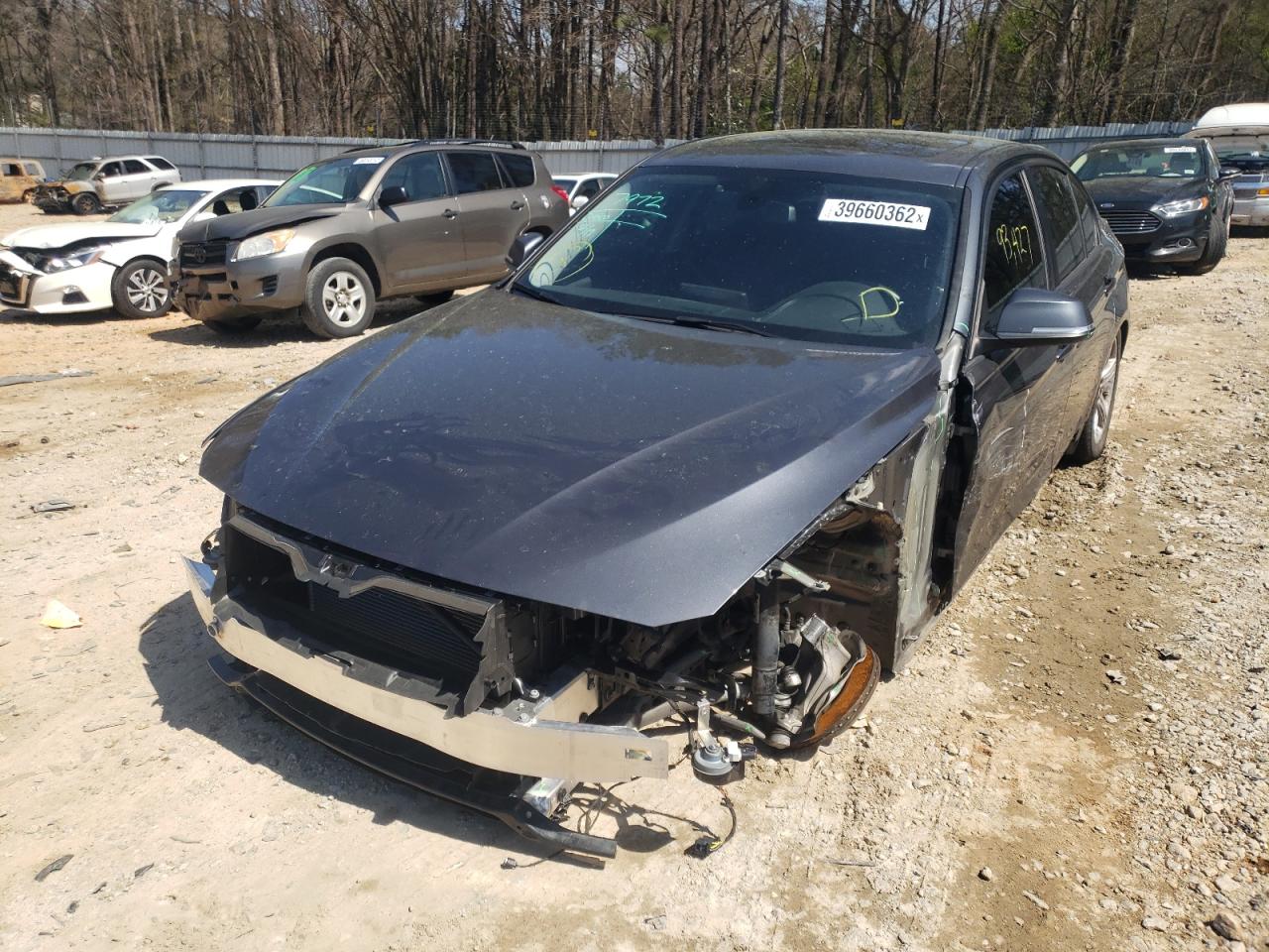 Photo 2 from auction – 2015 BMW 320 I with VIN WBA3B1G56FNT05154