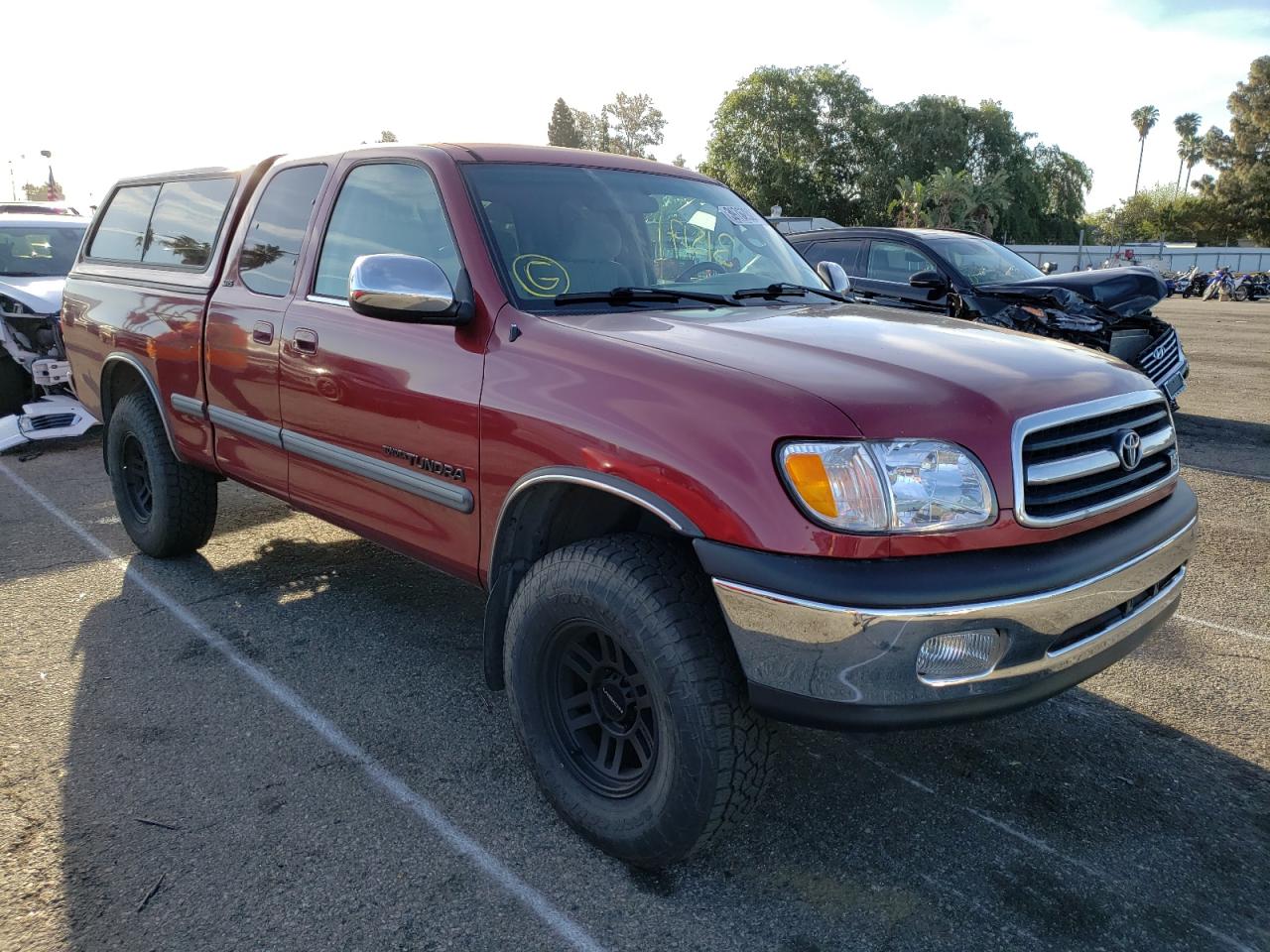 TOYOTA TUNDRA ACC 2000 with VIN 5TBRT3419YS009459 - Photo from auction