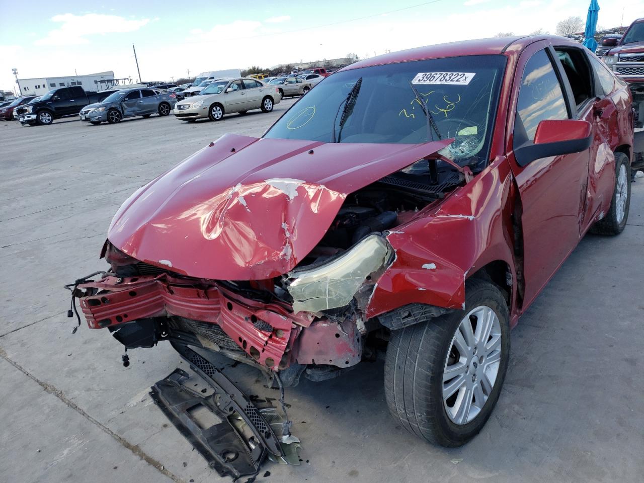 Photo 2 from auction – 2009 FORD FOCUS SES with VIN 1FAHP36N49W223080