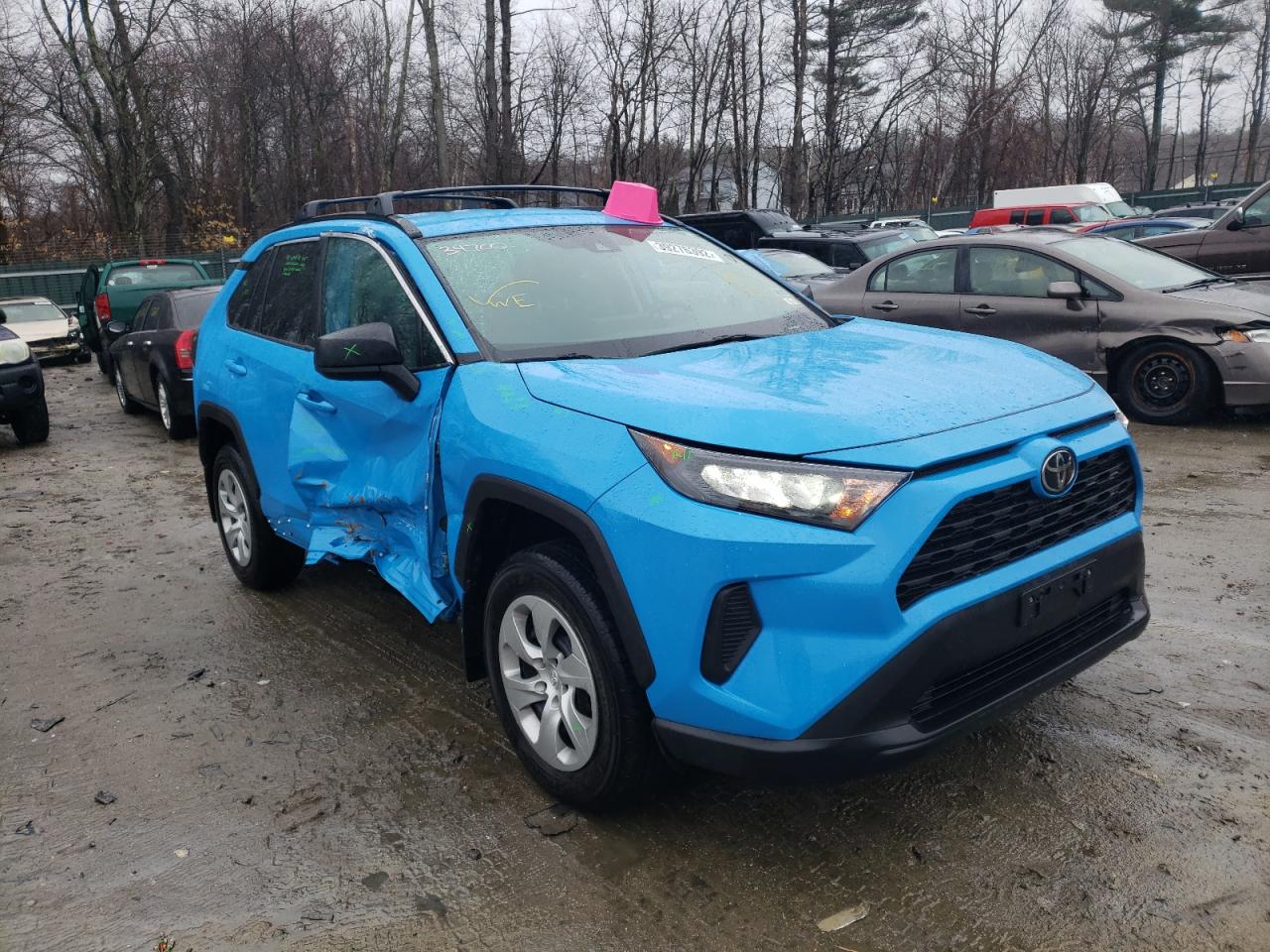 TOYOTA RAV4 LE 2019 with VIN 2T3F1RFV5KC044963 - Photo from auction