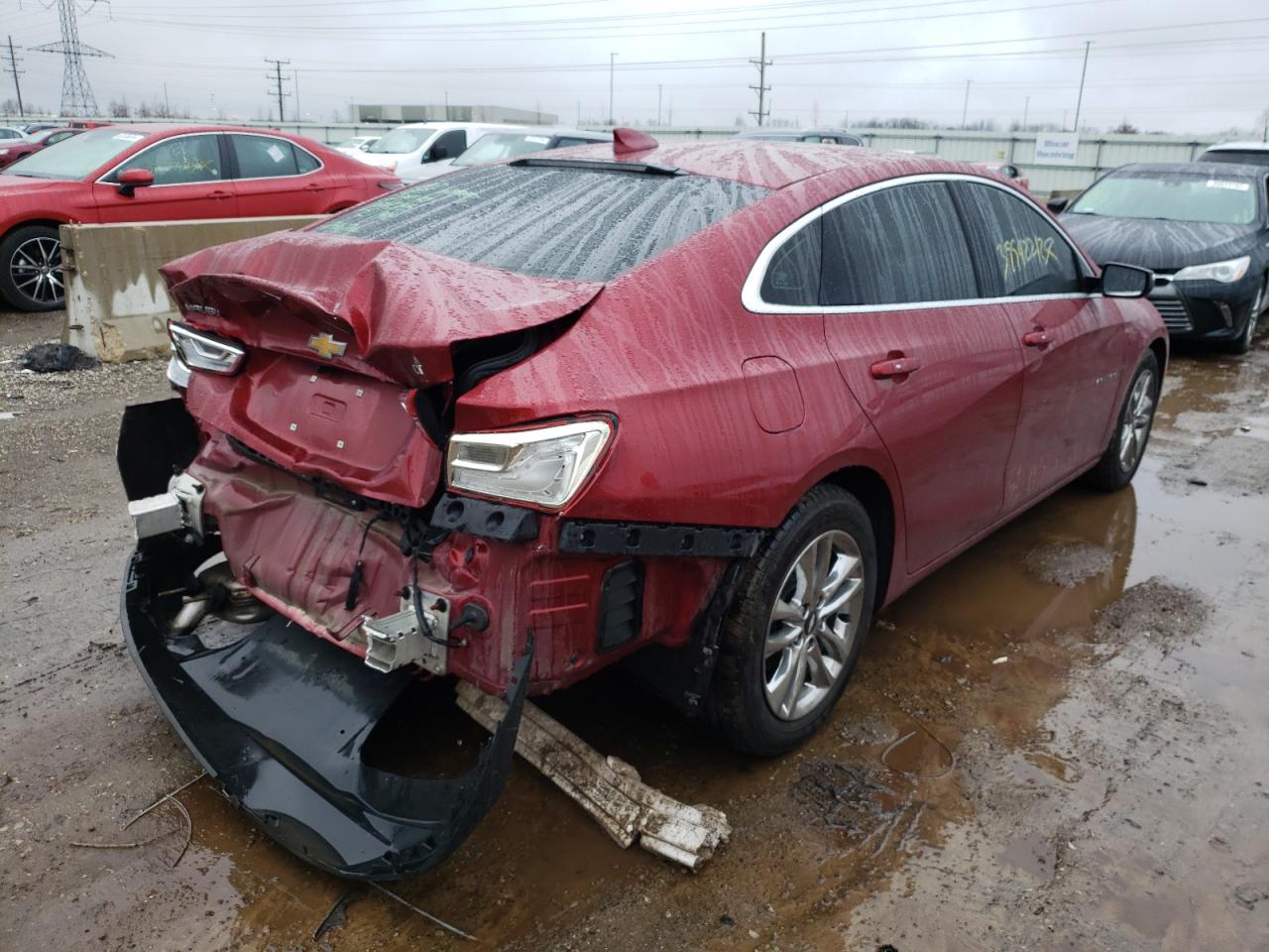 Photo 4 from auction – 2018 CHEVROLET MALIBU LT with VIN 1G1ZD5ST0JF210928