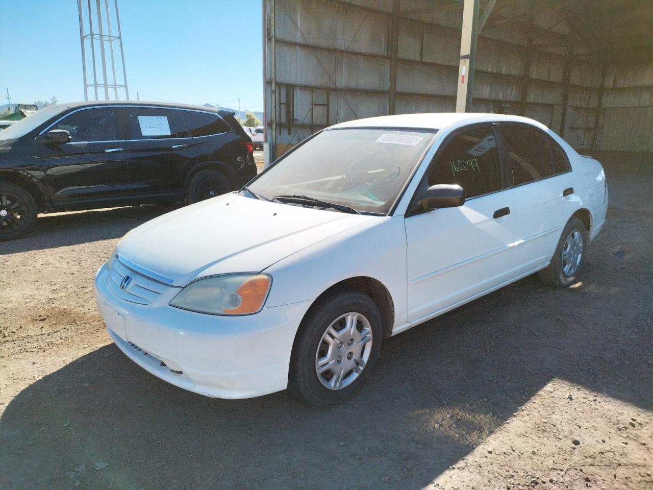 Photo 2 from auction – 2001 HONDA CIVIC LX with VIN 2HGES16561H516158