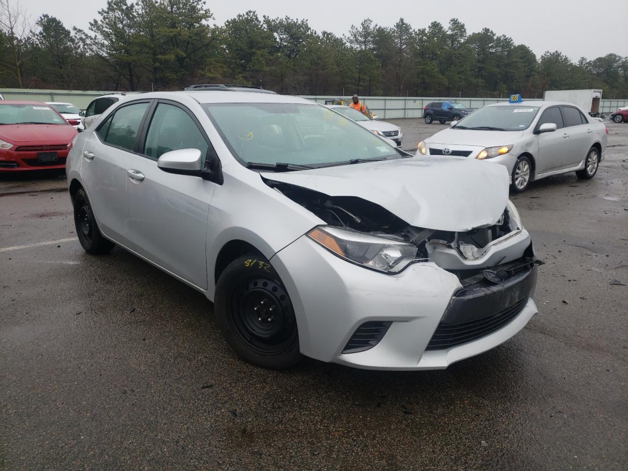 TOYOTA COROLLA L 2015 with VIN 2T1BURHE0FC414069 - Photo from auction
