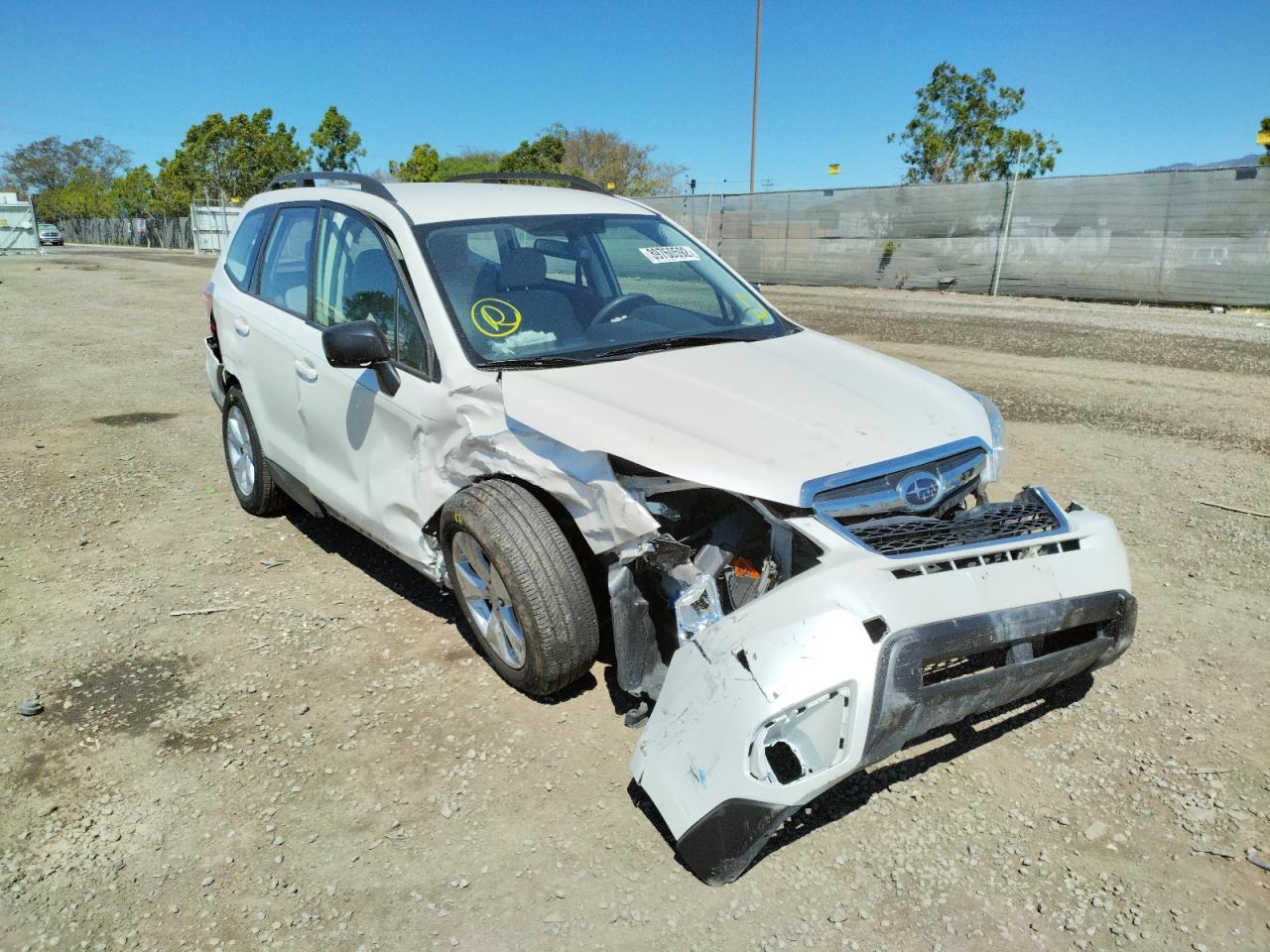SUBARU FORESTER 2 2015 with VIN JF2SJABC9FH465231 - Photo from auction