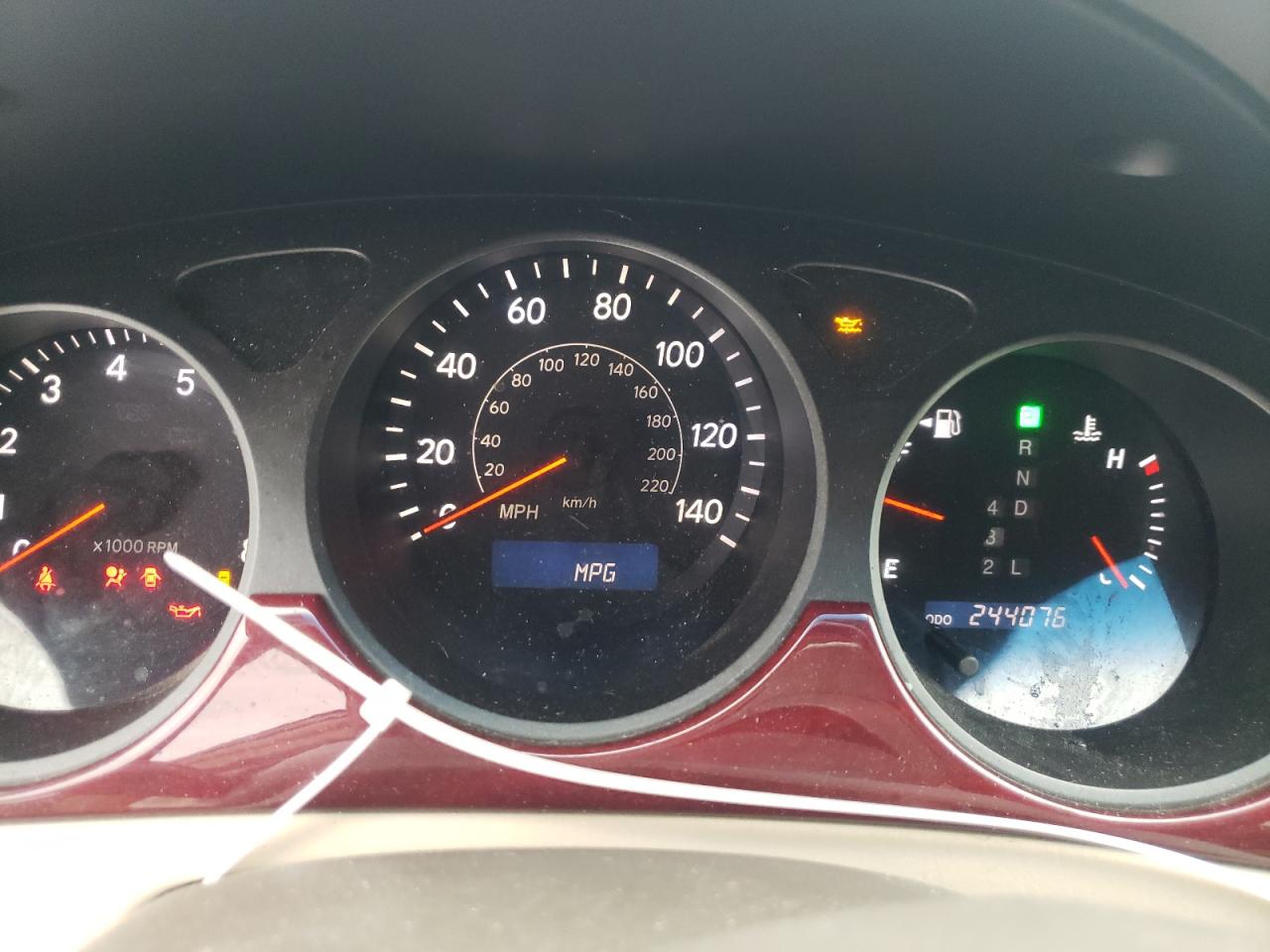Photo 8 from auction – 2004 LEXUS ES 330 with VIN JTHBA30G540017272