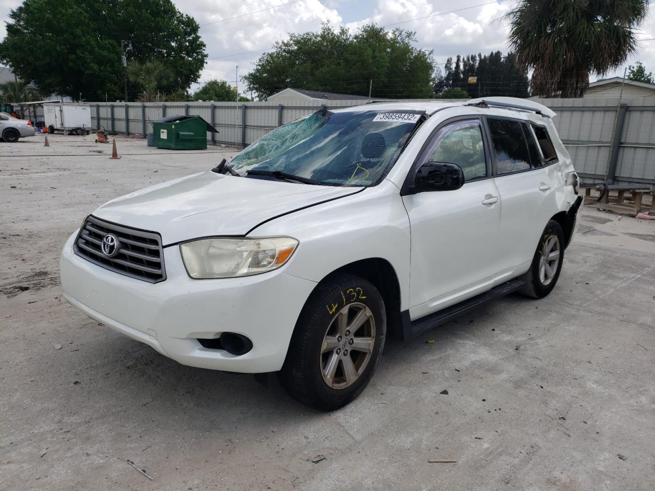 Photo 2 from auction – 2009 TOYOTA HIGHLANDER with VIN JTEDS41AX92078924