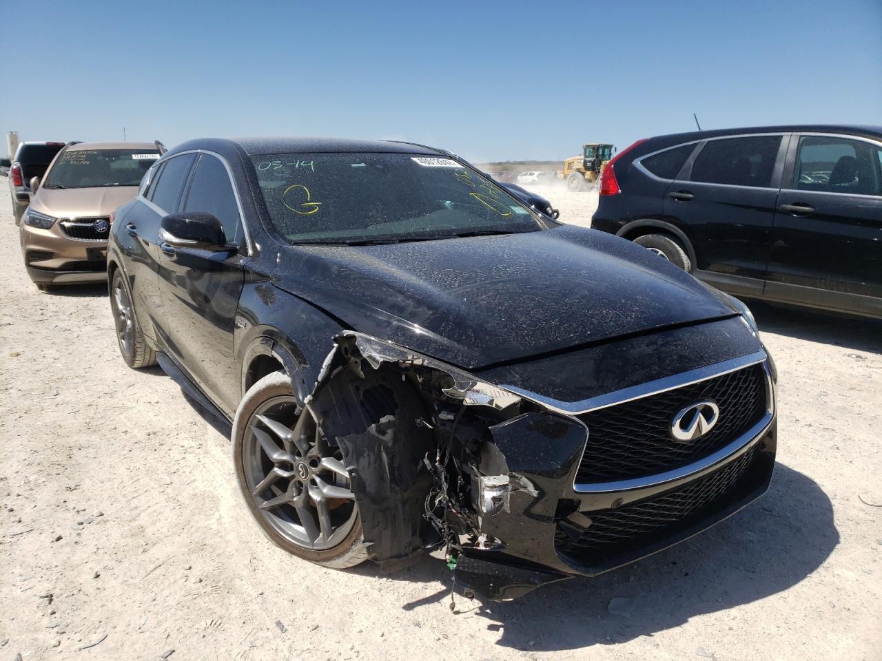 INFINITI QX30 BASE 2018 with VIN SJKCH5CP4JA052235 - Photo from auction
