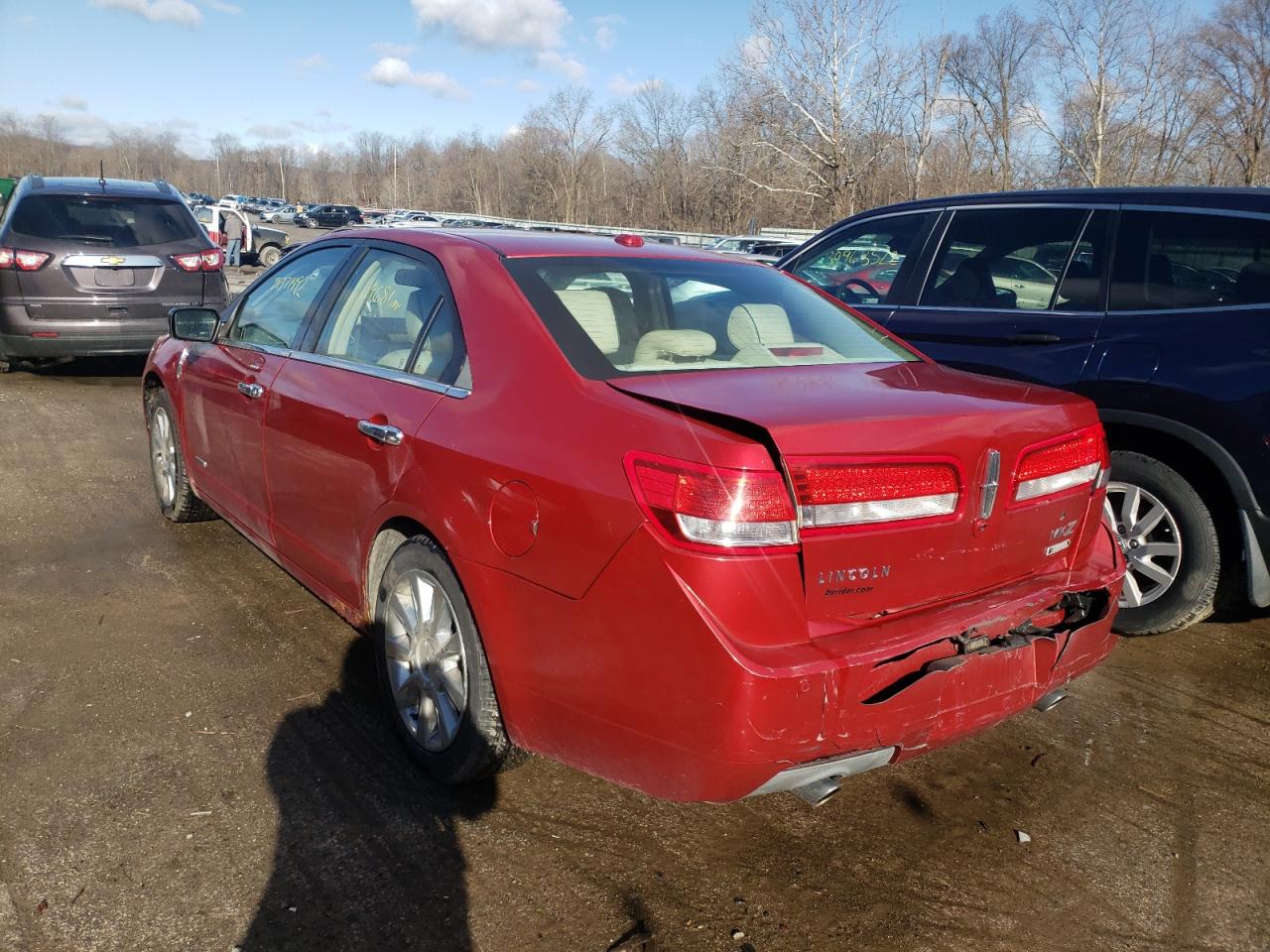Photo 3 from auction – 2011 LINCOLN MKZ HYBRID with VIN 3LNDL2L35BR755136