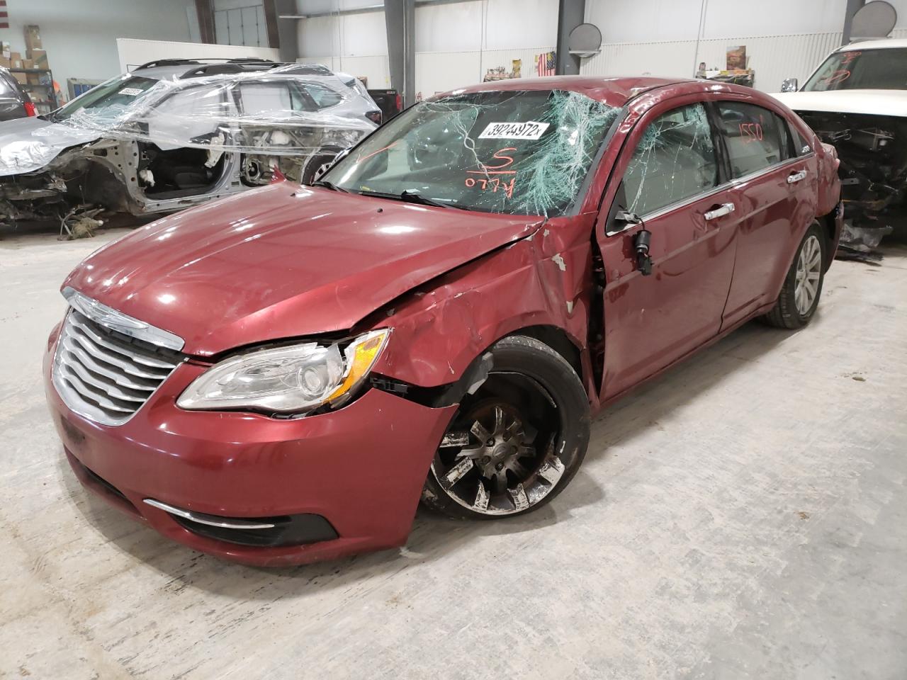 Photo 2 from auction – 2012 CHRYSLER 200 TOURIN with VIN 1C3CCBBB6CN210774