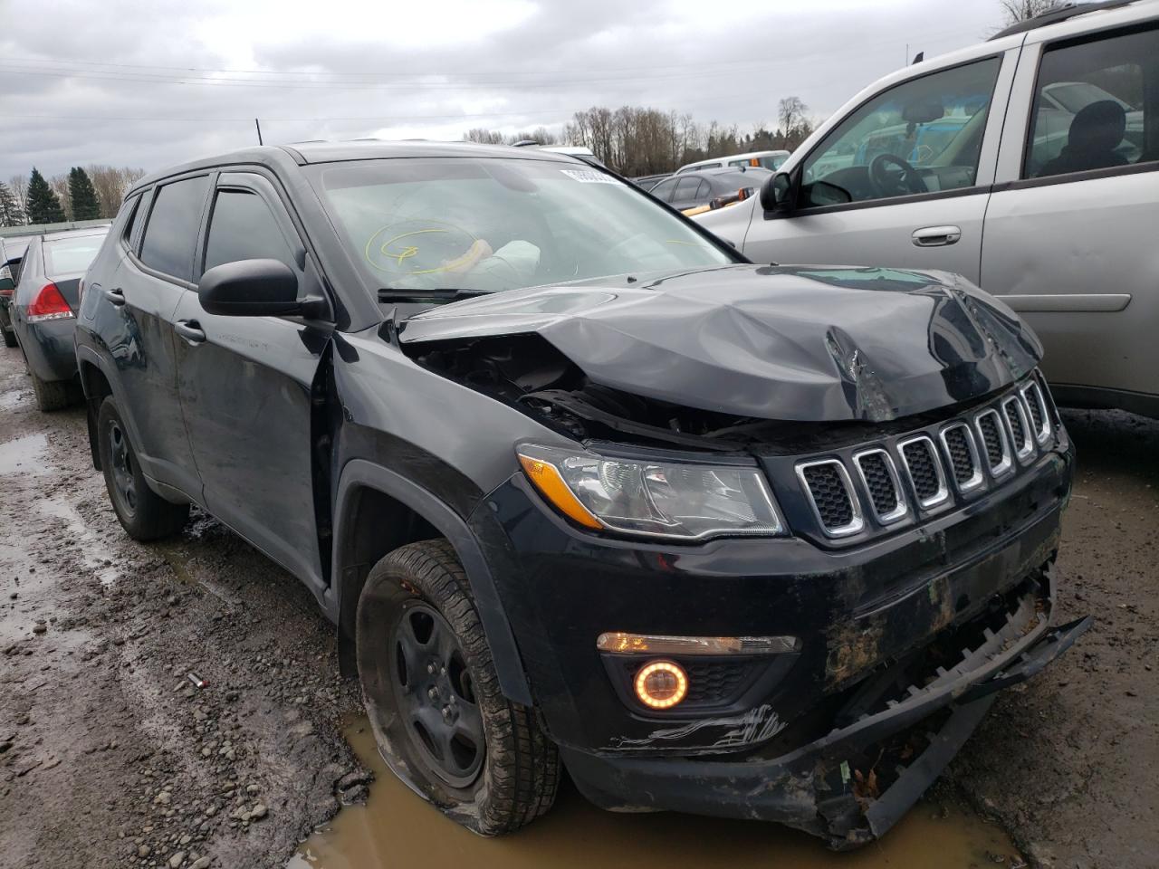 JEEP COMPASS SP 2021 with VIN 3C4NJDAB0MT527197 - Photo from auction
