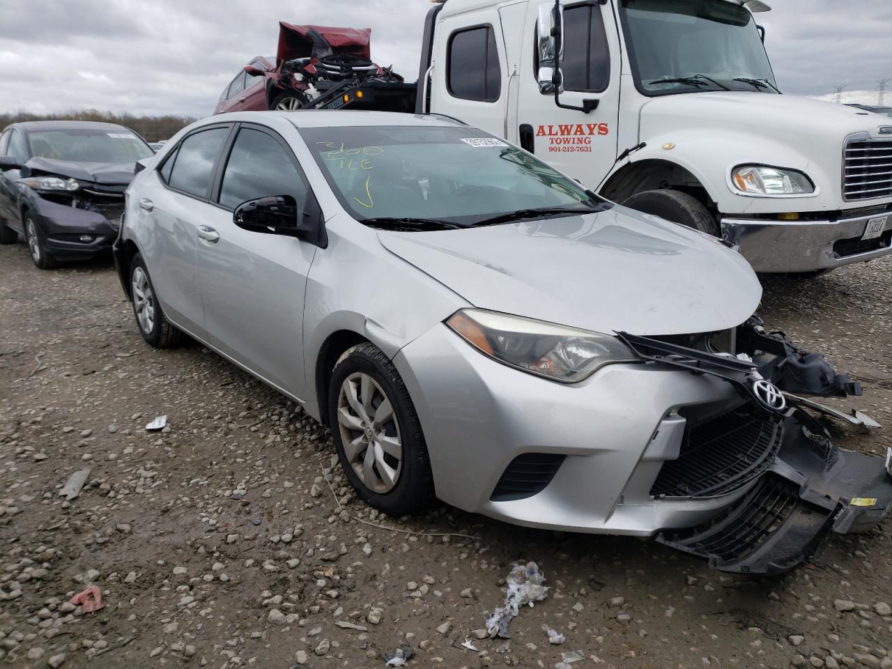 Photo 1 from auction – 2014 TOYOTA COROLLA L with VIN 5YFBURHE8EP018700