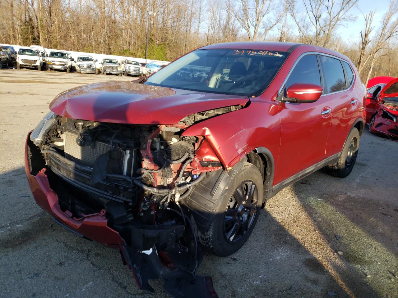Photo 2 from auction – 2014 NISSAN ROGUE S with VIN 5N1AT2ML1EC831715