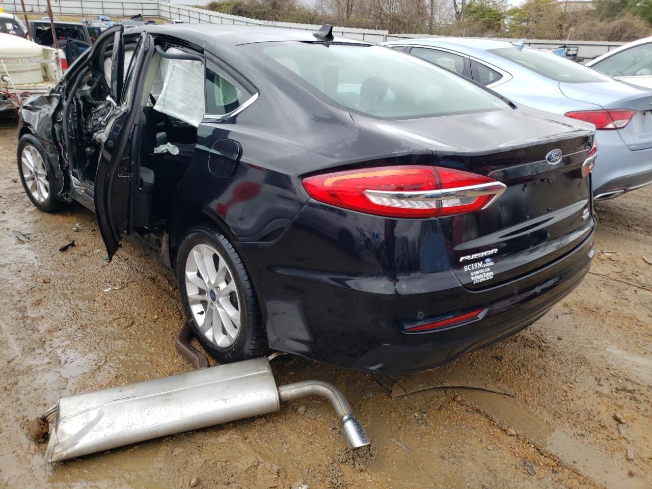 Photo 3 from auction – 2020 FORD FUSION SE with VIN 3FA6P0HD3LR162504