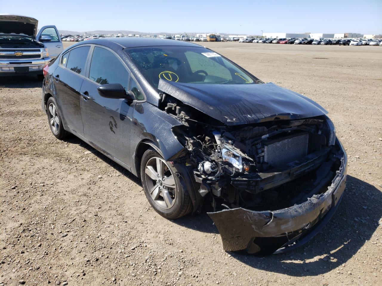 KIA FORTE LX 2018 with VIN 3KPFL4A72JE224464 - Photo from auction