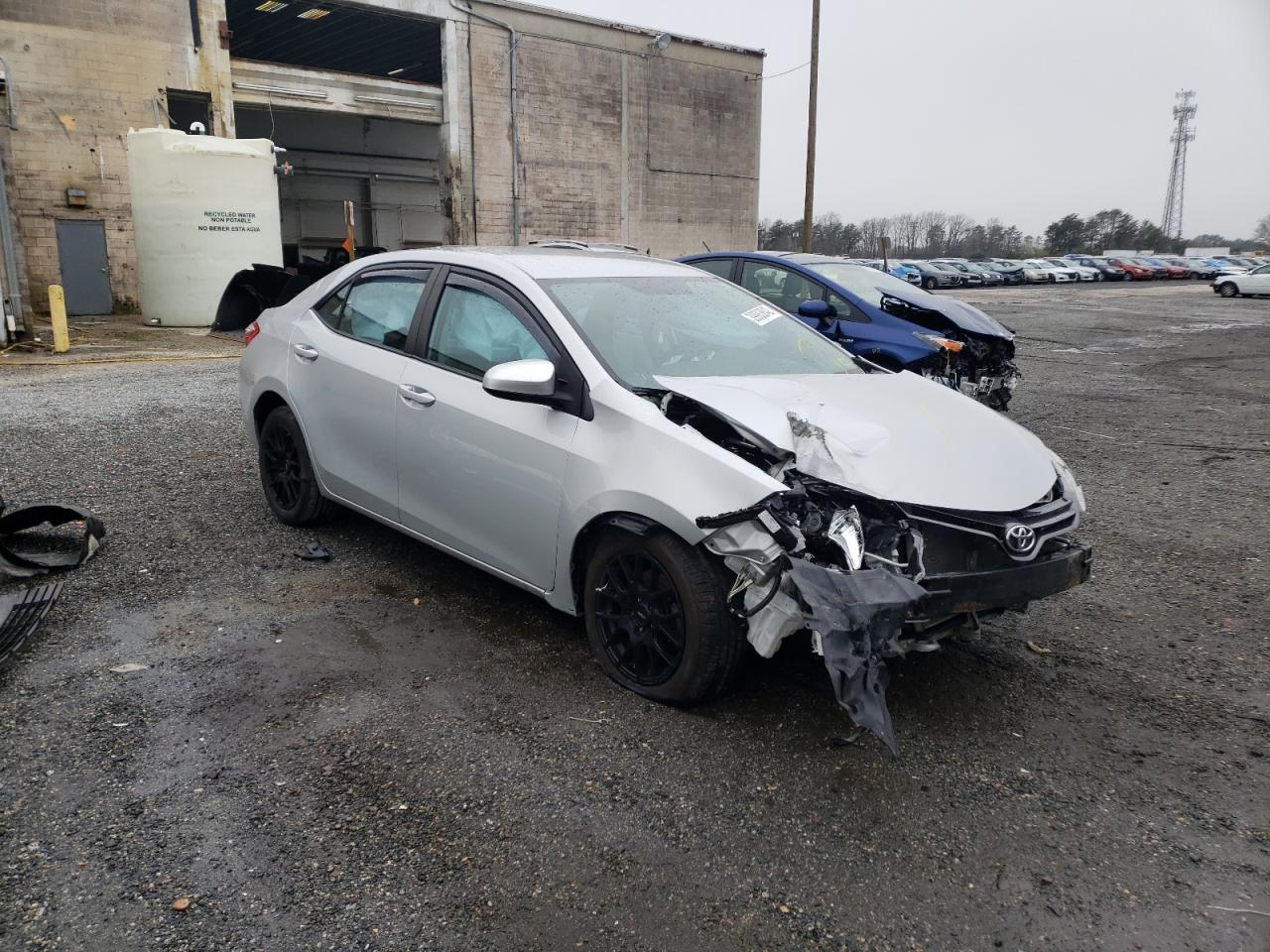 TOYOTA COROLLA L 2016 with VIN 2T1BURHE9GC633341 - Photo from auction