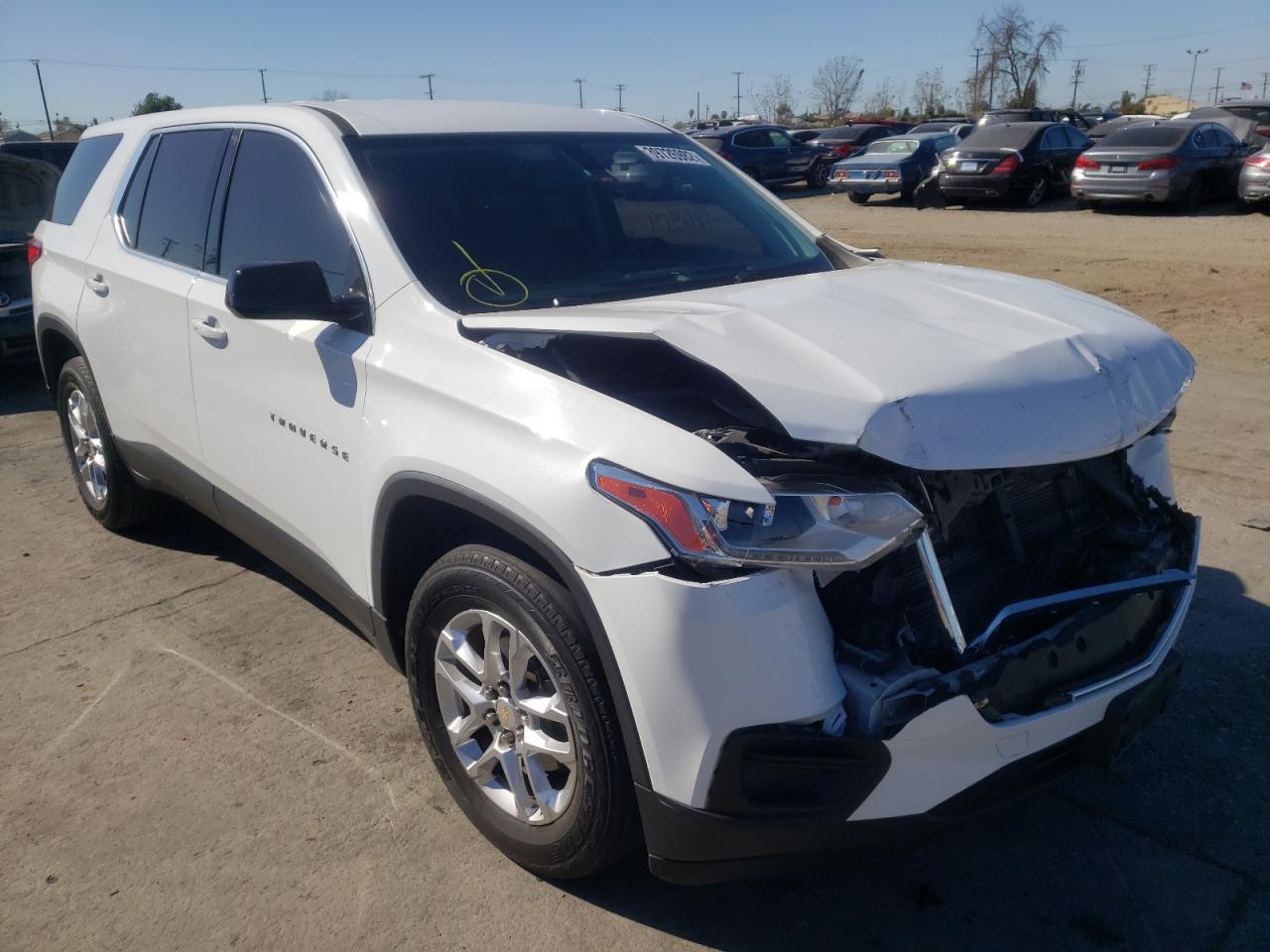 CHEVROLET TRAVERSE L 2018 with VIN 1GNERFKW3JJ106008 - Photo from auction