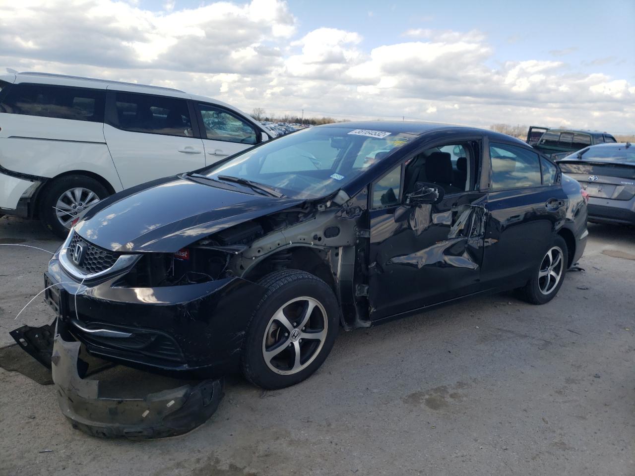 Photo 9 from auction – 2015 HONDA CIVIC SE with VIN 19XFB2F76FE088024