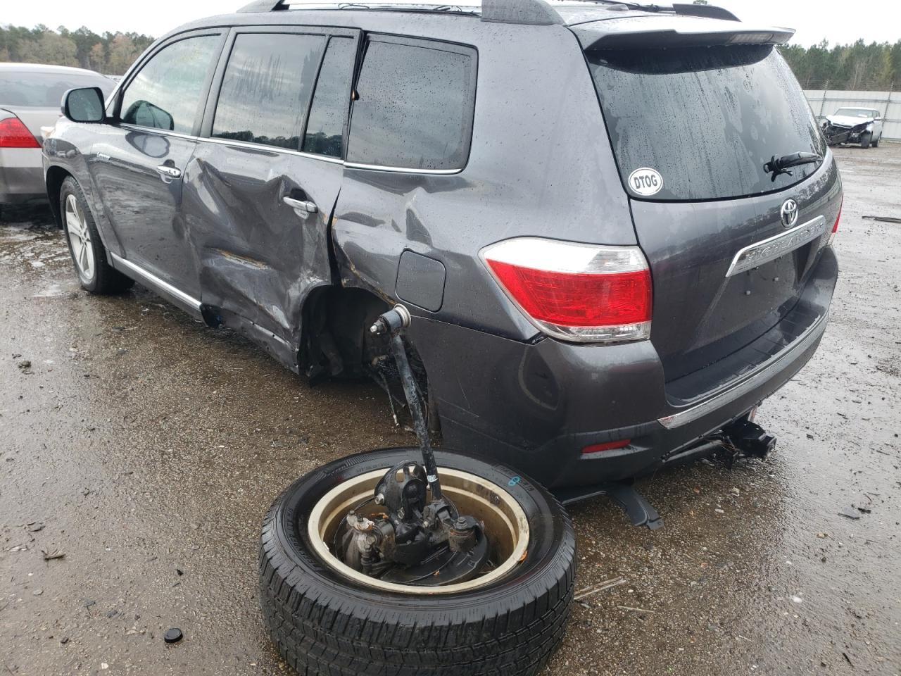 Photo 9 from auction – 2012 TOYOTA HIGHLANDER with VIN 5TDYK3EH7CS077883