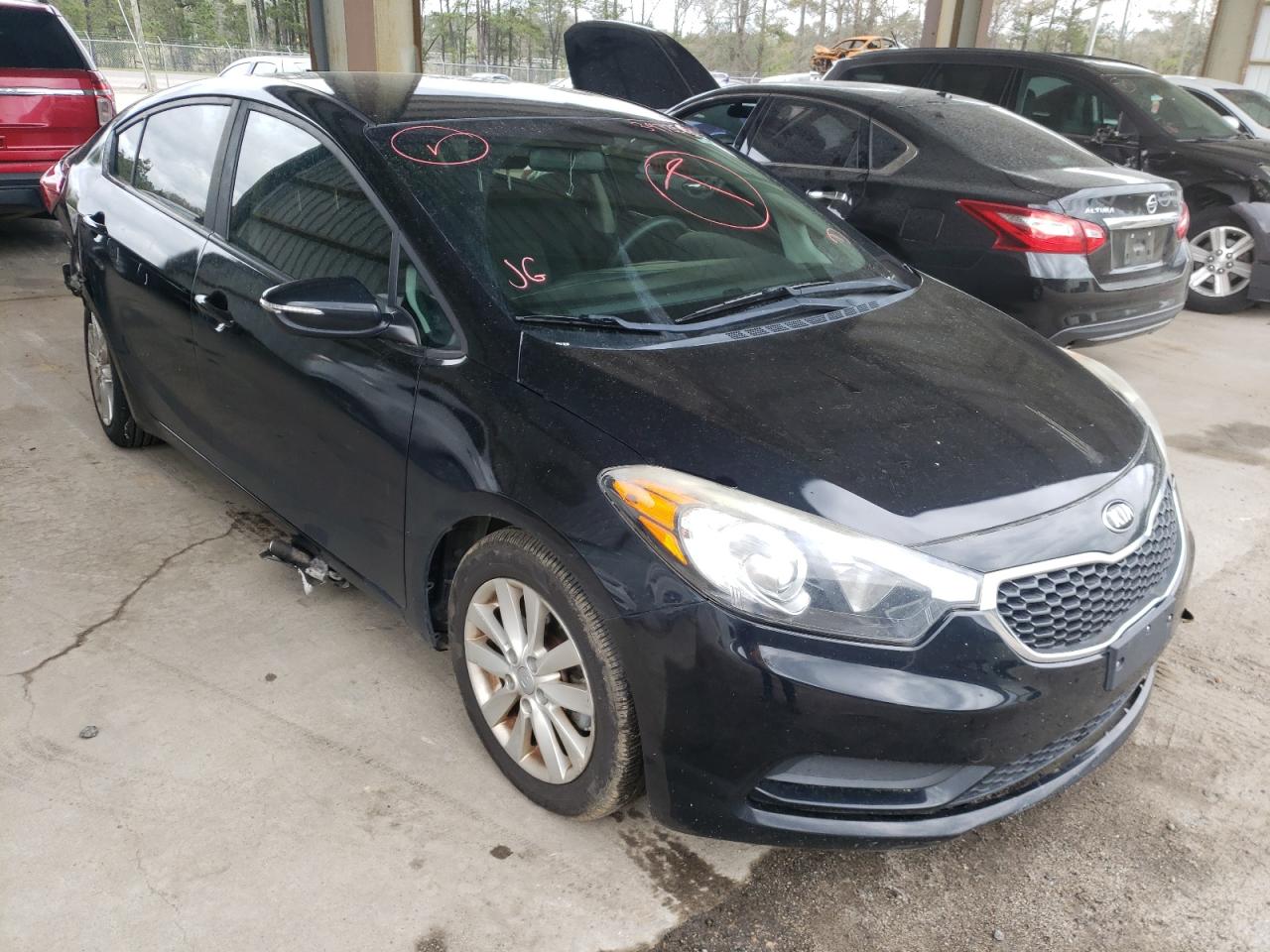 KIA FORTE LX 2016 with VIN KNAFX4A6XG5604116 - Photo from auction