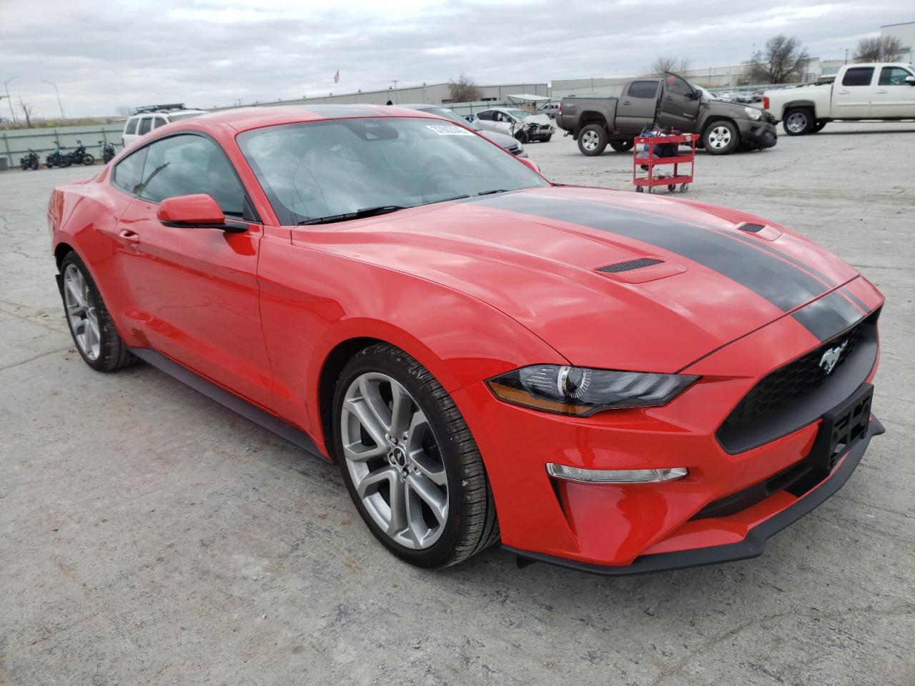 FORD MUSTANG 2021 with VIN 1FA6P8TH9M5138317 - Photo from auction