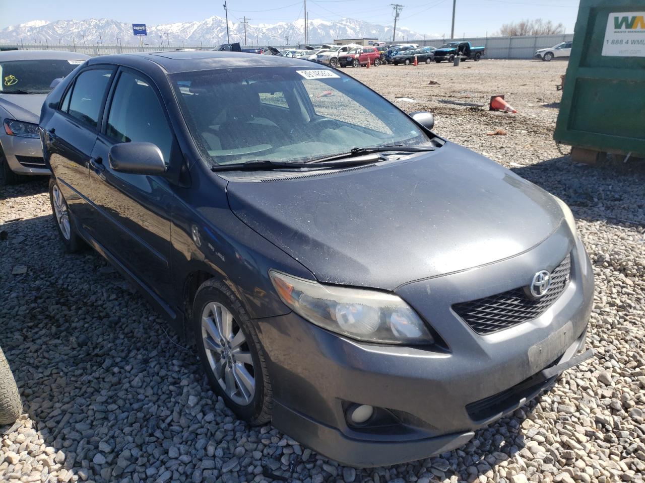 TOYOTA COROLLA 2009 with VIN 1NXBU40E99Z136192 - Photo from auction