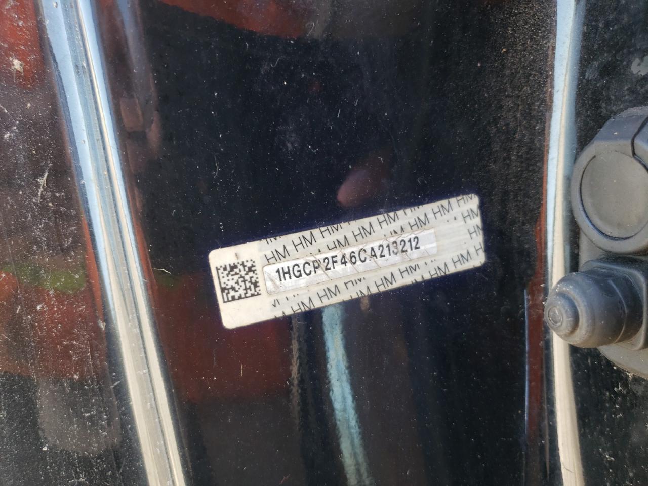 Photo 10 from auction – 2012 HONDA ACCORD LXP with VIN 1HGCP2F46CA213212