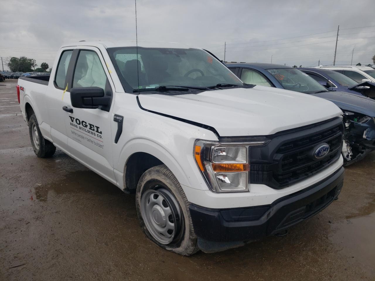 Photo 1 from auction – 2021 FORD F150 SUPER with VIN 1FTEX1EP3MFA42369