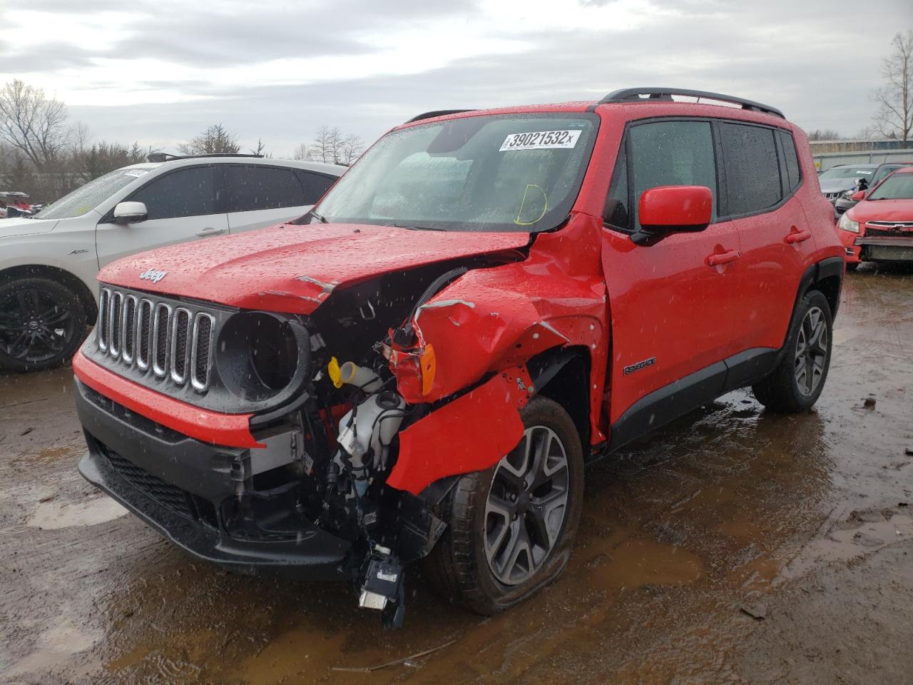 Photo 2 from auction – 2017 JEEP RENEGADE L with VIN ZACCJBBB8HPF55966