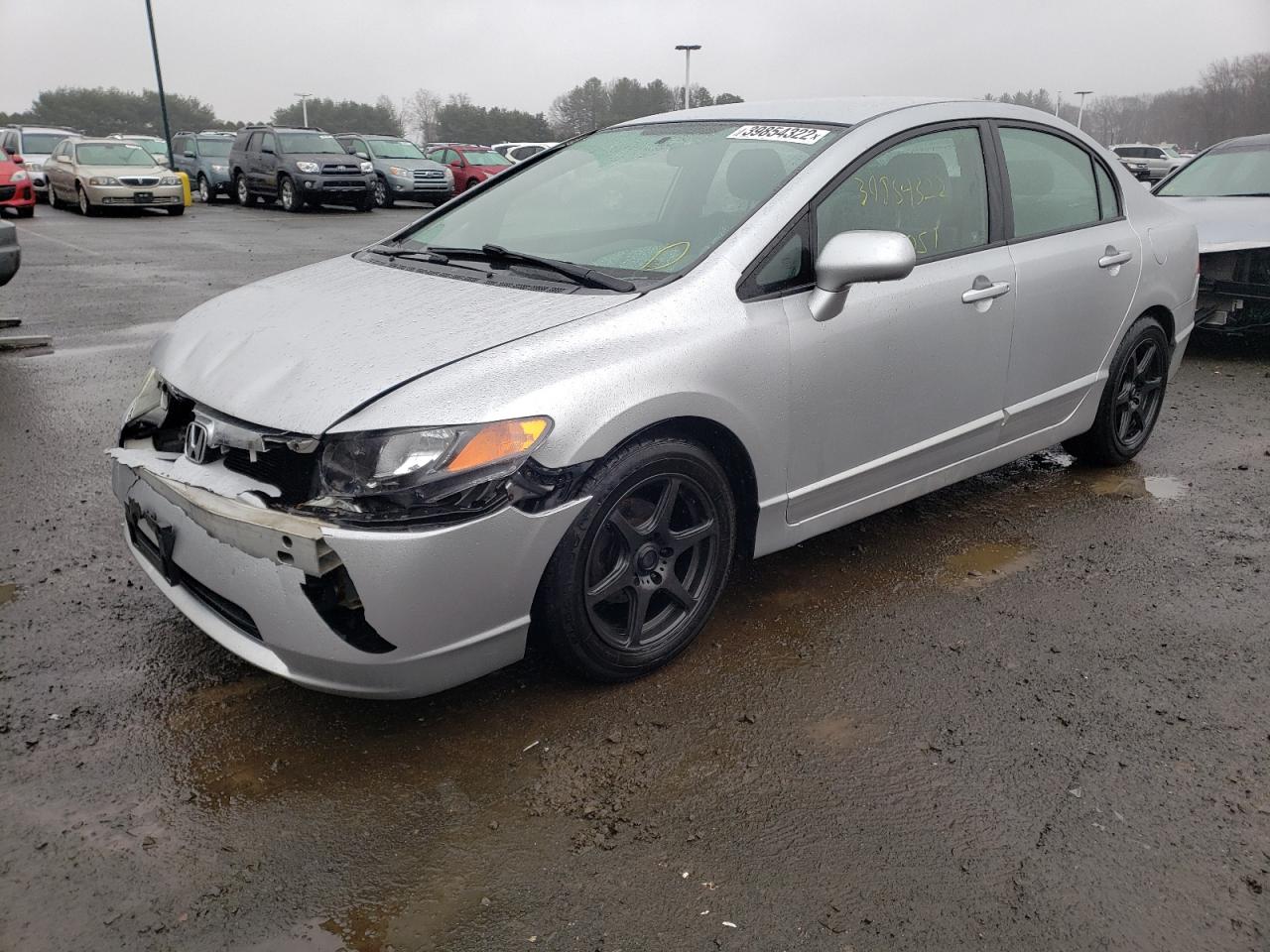 Photo 2 from auction – 2008 HONDA CIVIC LX with VIN 2HGFA16558H337868