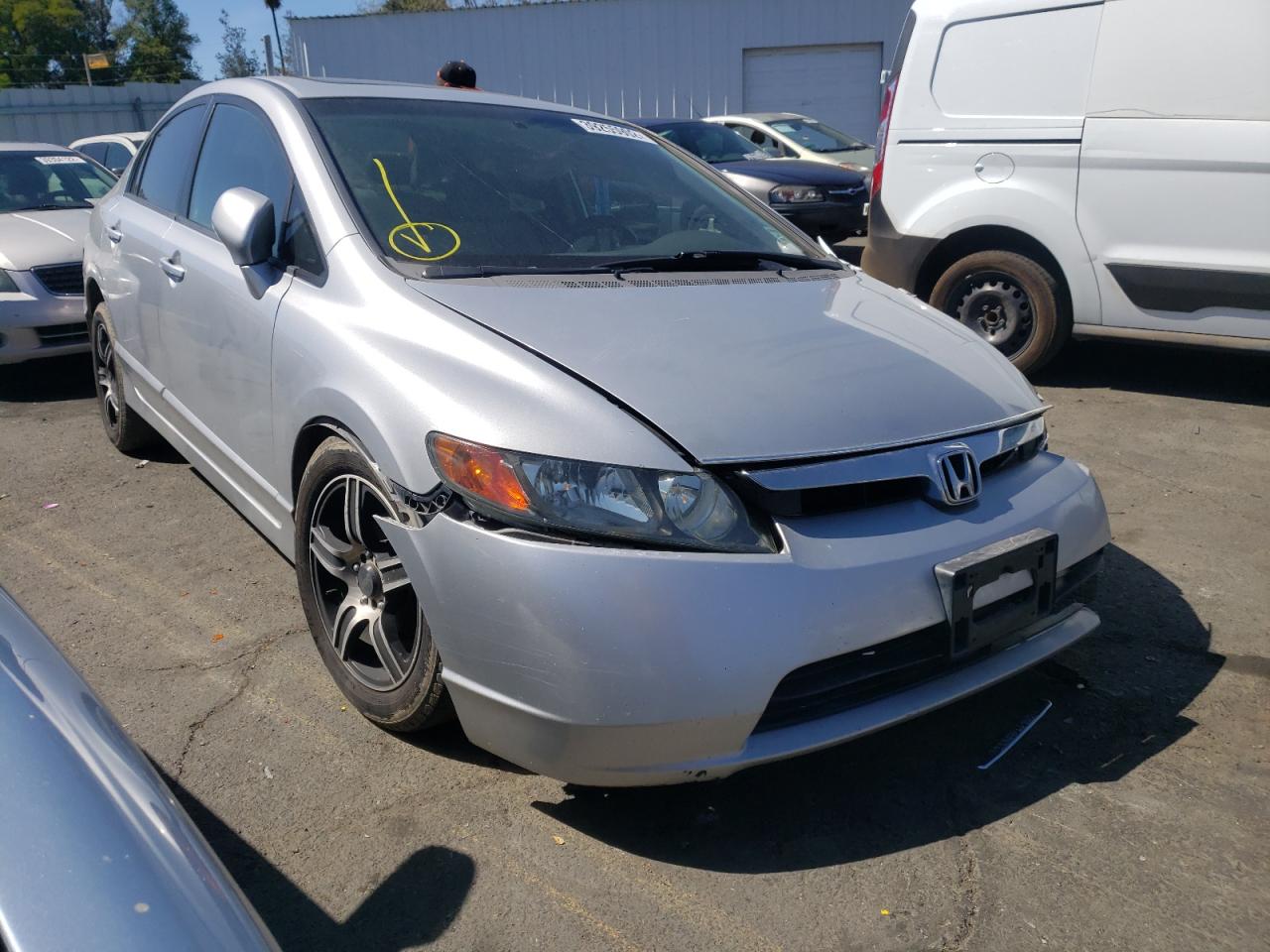 HONDA CIVIC EX 2007 with VIN 1HGFA16877L131284 - Photo from auction