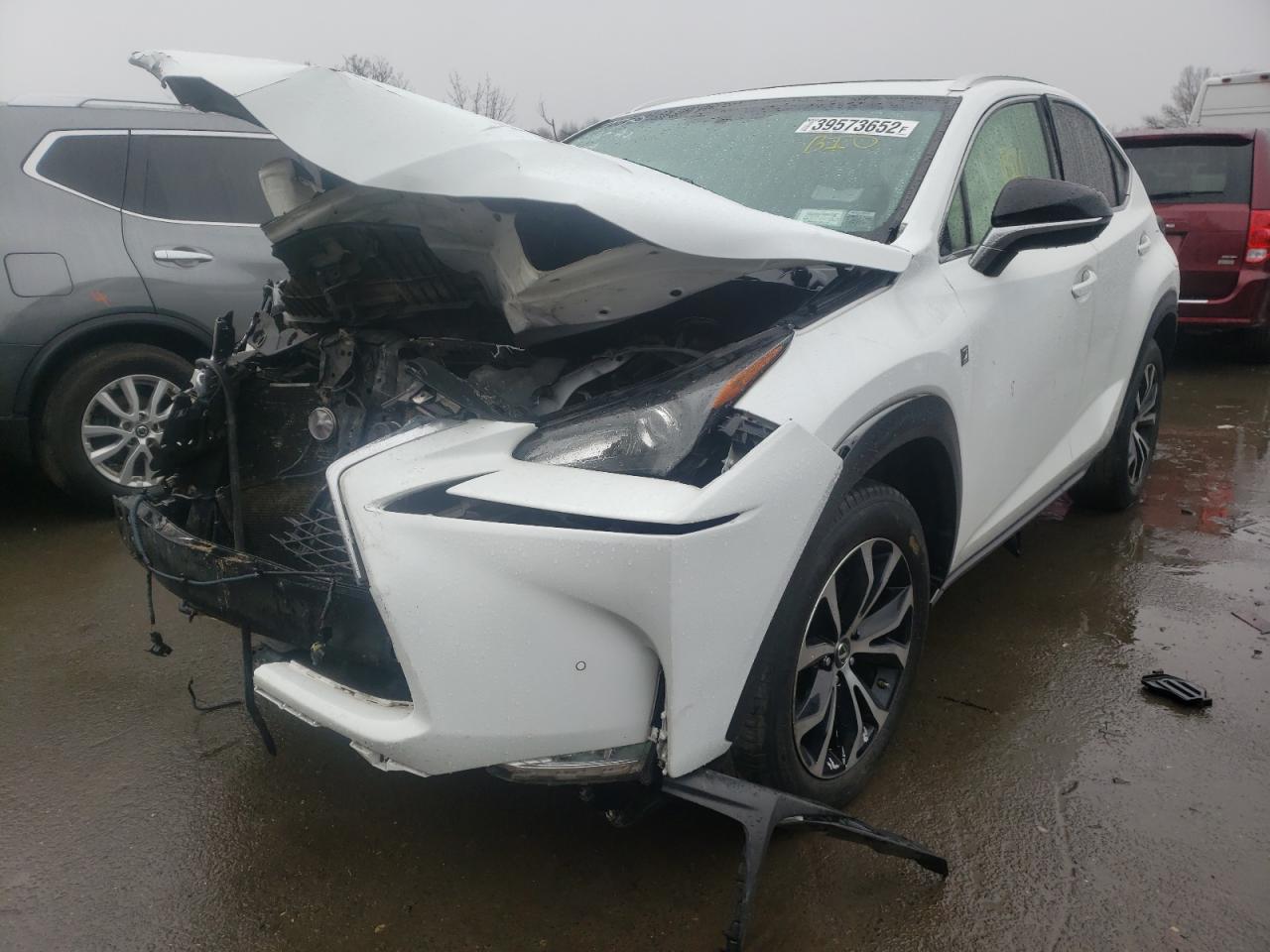 Photo 2 from auction – 2017 LEXUS NX 200T BA with VIN JTJBARBZ1H2101602
